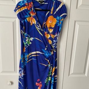 Alfani faux wrap dress